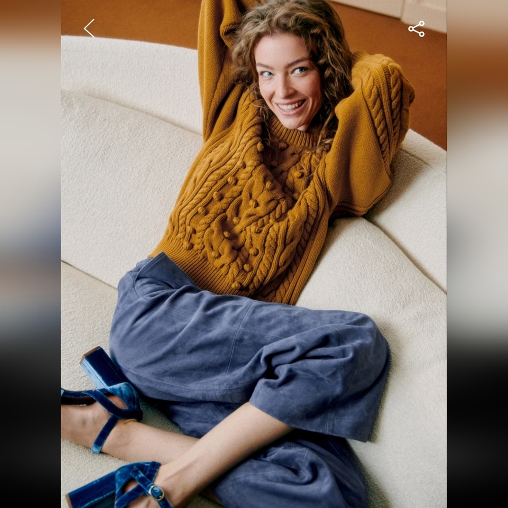 Sezane Melvin Jumper in Bronze